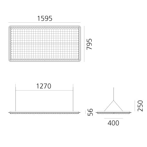 Eggboard Matrix 1600x800 Fényforrás nélküli